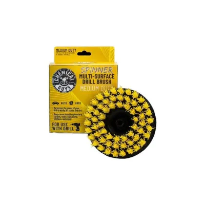 Chemical Guys Drill Spinner Medium Yellow