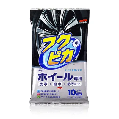 Soft99 Wheel Cleaning Wipe 10uds