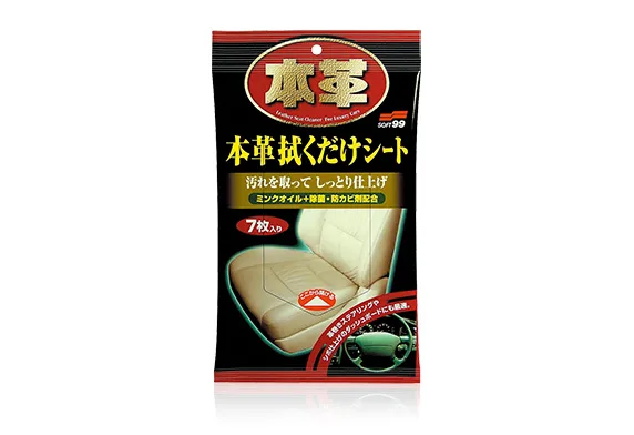 Soft99 Leather Seat Cleaning Wipe 7uds