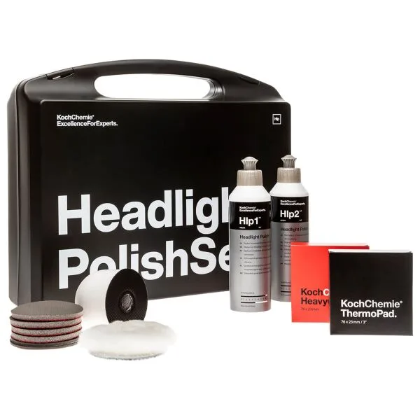 Koch Chemie Headlight Polish Set de Regeneración de Faros