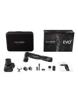 ChemicalWorkz EVO Mini – pulido orbital híbrido inalámbrico ChemicalWorkz EVO Mini – cordless hybrid orbital polisher ampliado