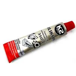 Visokotemperaturna silikonska tesnilna masa, K2 Rojo Silicona 85g Visokotemperaturna silikonska tesnilna masa, K2 Red Silicone 85g