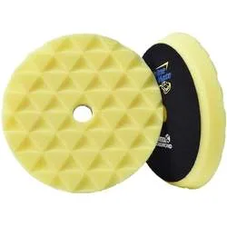 Groba gobica z diamantnim vzorcem, ShineMate Black Diamond Foam Pad Amarillo T80 130/150mm Groba gobica z diamantnim vzorcem, ShineMate Black Diamond Foam Pad Yellow T80 130/150mm ampliado