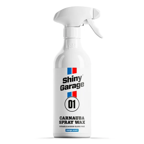 Shiny Garage Carnauba Spray Wax 1L 500 ml ampliado