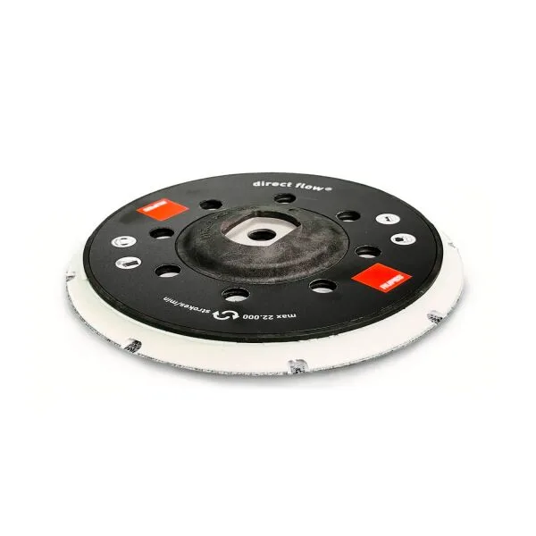 Placas de soporte de velcro de 8+8+1 para ER BR RH M8 duro Ø125mm 125 mm