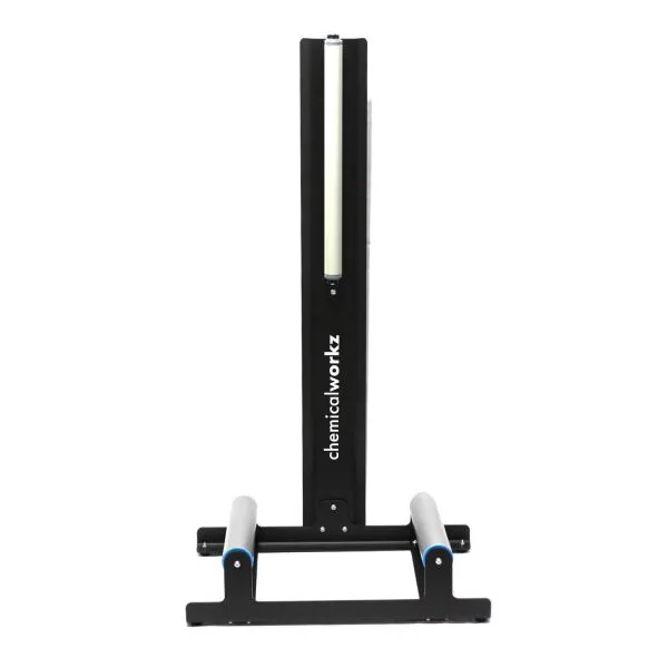 químicaworkz Rueda Stand XL Tire Stand con rodillos ampliado