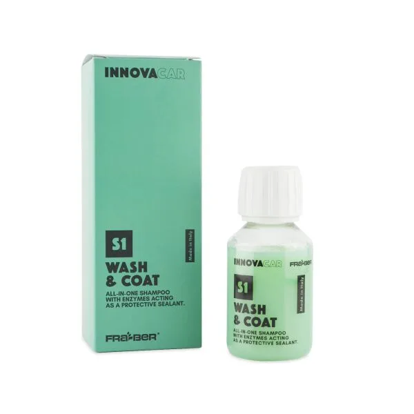 INNOVACAR S1 Wash &amp; Coat selladores-Shampoo ampliado