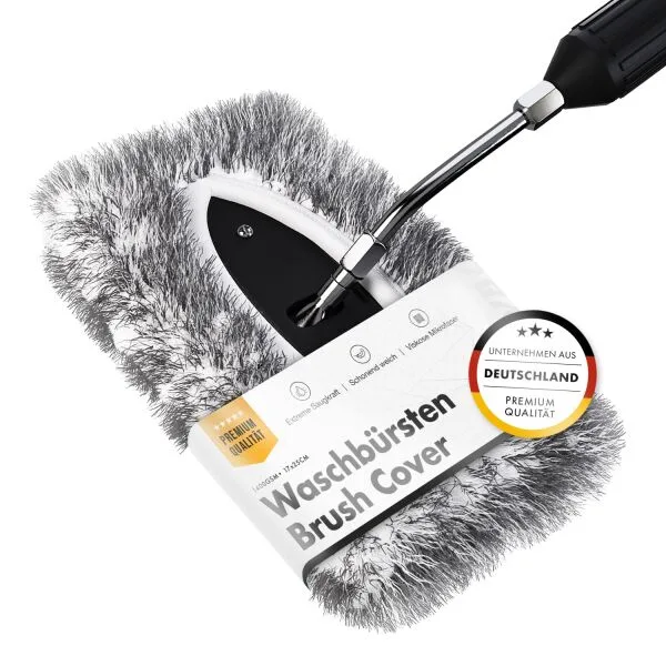Funda de cepillo de lavado de química V2 1400GSM Grau 17×25cm 25 cm