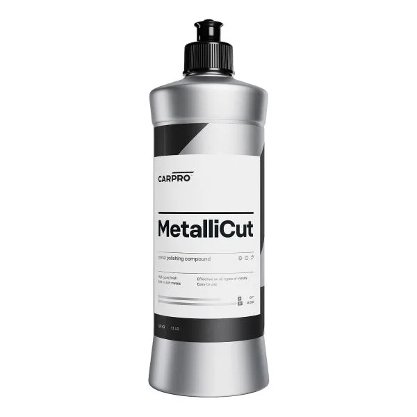 Pasta z diamantnim abrazivnim prahom, CarPro MetalliCut 150ml 500 ml ampliado