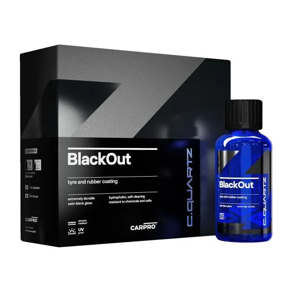 CarPro CQuartz BlackOut 100 ml ampliado