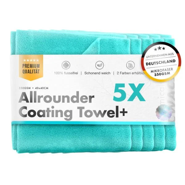 química Allrounder Toallero de cocción 350GSM Türkis selladorstuch 40×40cm 5Stk. ampliado