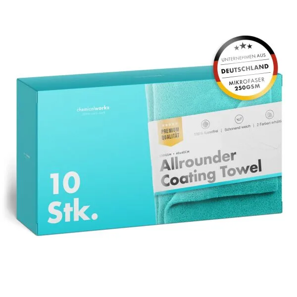 química Allrounder Toalla de cocción 250GSM Türkis selladorstuch 40×40cm 10Stk. ampliado