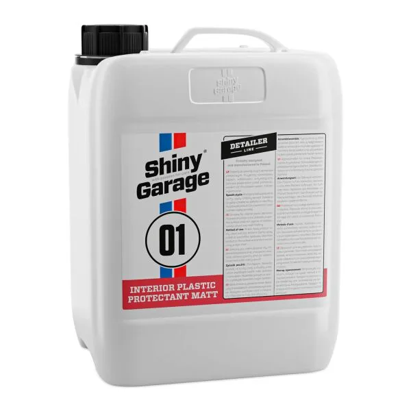 Shiny Garage Interior Plastic Protectant Matt 500ml 5 L
