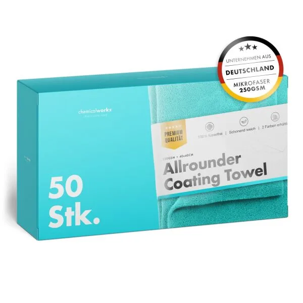 química Allrounder Toalla de cocción 250GSM Türkis selladorstuch 40×40cm 50Stk. ampliado