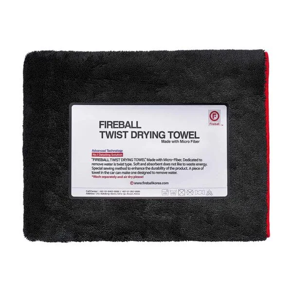 Fireball Twist Drying Towel 70x200cm 200 cm