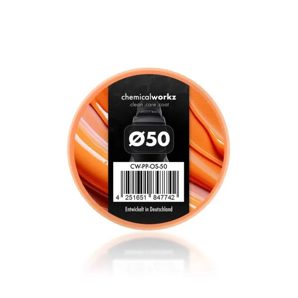 química One Step Performance Pad 50mm naranja ampliado