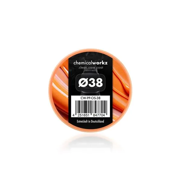 química One Step Performance Pad 38mm naranja ampliado