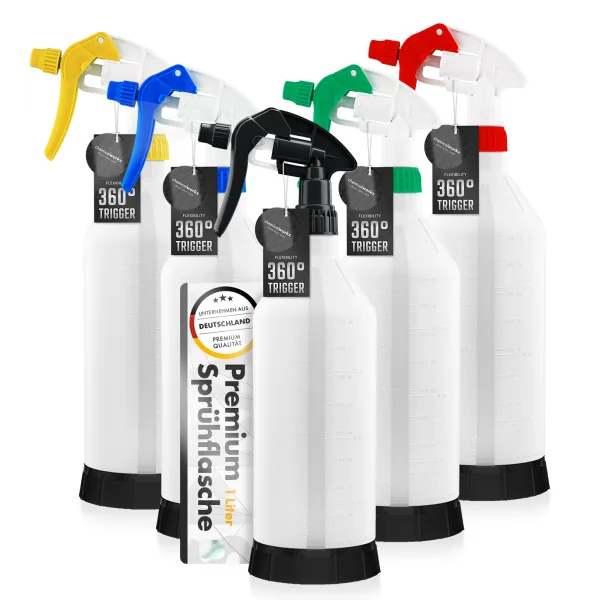 accesorios químicosworkz conjunto botellas de aerosol 1L con Canyon Trigger (5-parte) ampliado