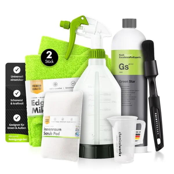 Koch Chemie Innenraum Set Estrella Verde + Zubehör (7-teilig)