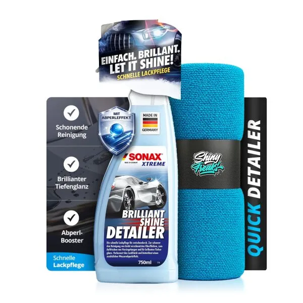 SONAX XTREME selladorsset Brillante Detalle + Tuch (2-teilig) ampliado
