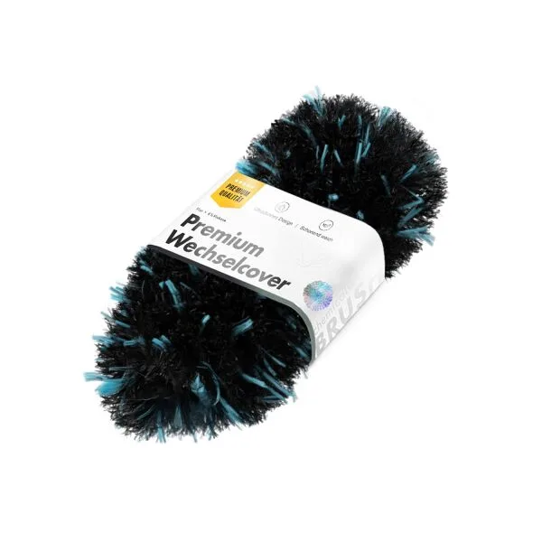 químicoworkz cepillo de rueda plana cubierta oscuro Mikrofaser Wechselbezug