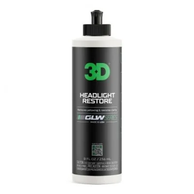 3D GLW SERIES HEADLIGHT RESTORER 273M