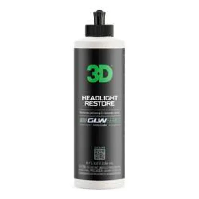 3D GLW Series Headlight Restorer
