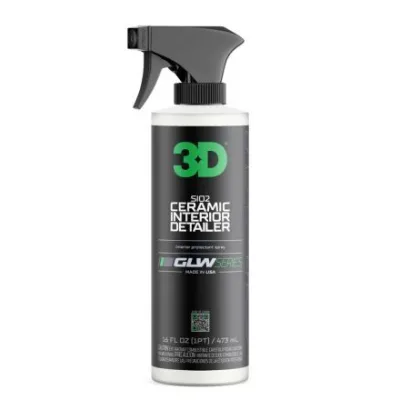 3D GLW SERIES SIO2 CERAMIC INTERIOR DETAILER 473ML