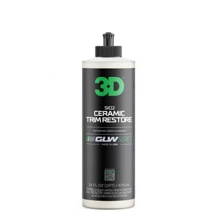 3D GLW SERIES SIO2 CERAMIC TRIM RESTORER 473ML