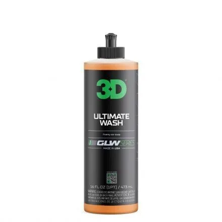 3D Car Care 3D GLW SERIES ULTIMATE WASH 473 ml ampliado