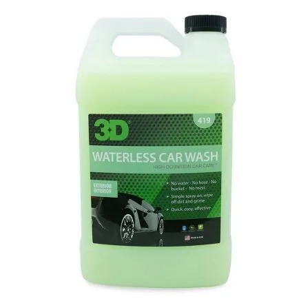 3D Car Care 3D GREEN Lavado sin agua ampliado