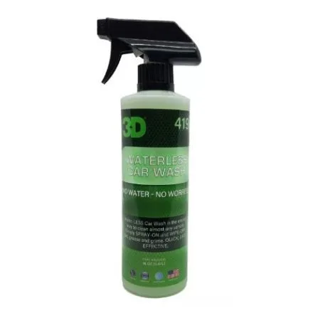 3D Car Care 3D Green Lavado sin agua ampliado