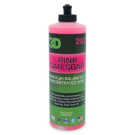 3D Car Care 3D PINK CAR SOAP 473 ml ampliado