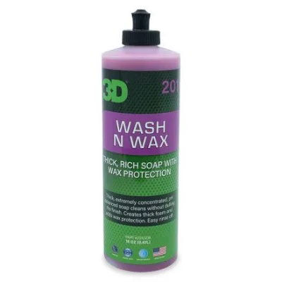 3D WASH & WAX 473ML