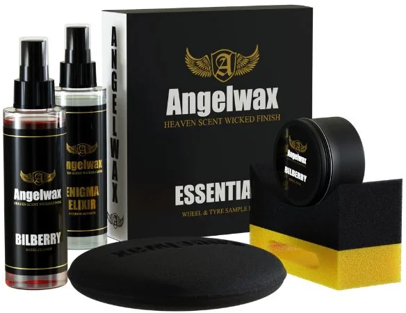 Angelwax Essentials Kit de muestra de ruedas y neumáticos ampliado