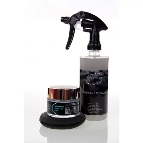 ARTDESHINE GRAPHENE OBSIDIAN WAX 100G + GRAPHENE DETAILER 500ML