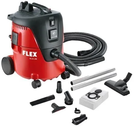 Flex Equipment Aspirador de seguridad FLEX VC 21 L MC 20L con filtro ampliado