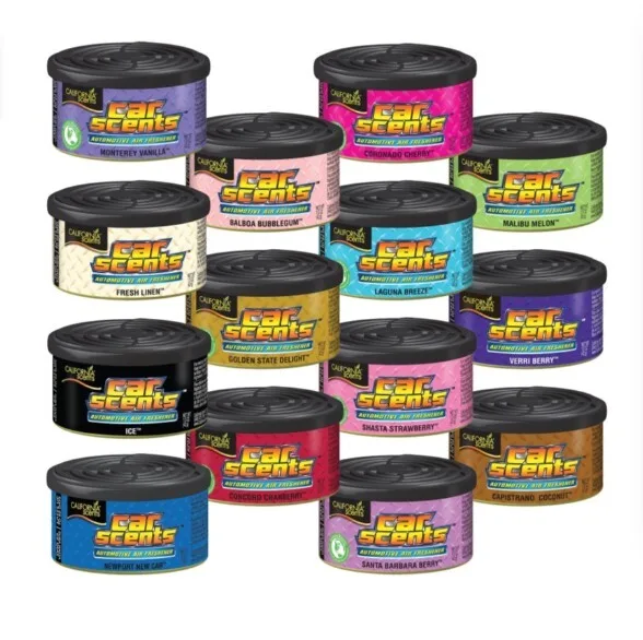 California Scents ® Car Scents ampliado