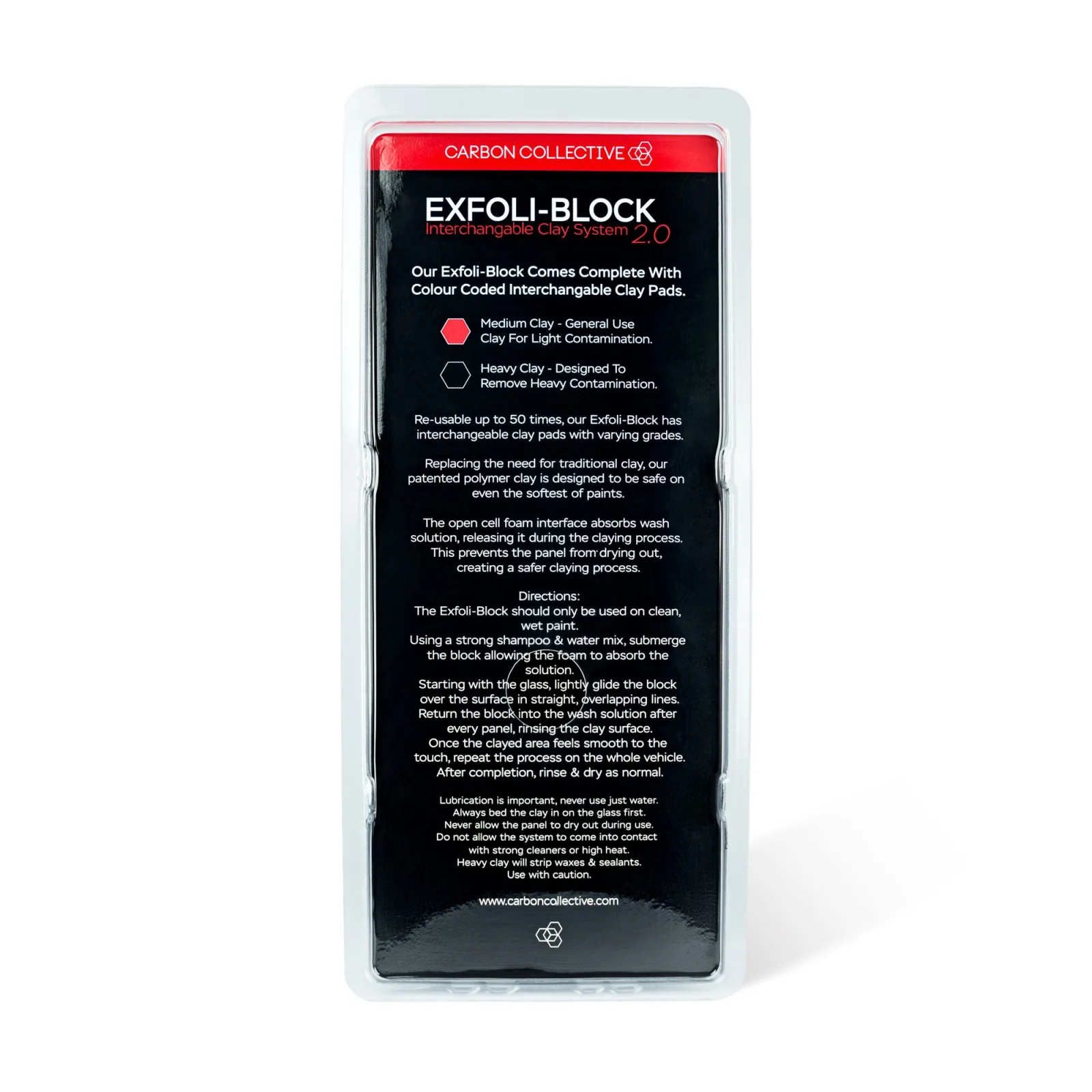 Carbon Collective EXFOLI-BLOCK 2.0 ampliado