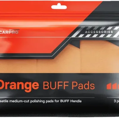 CarPro Buff Pad Pulido Orange 3uds