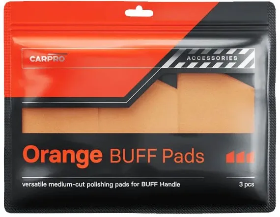 CarPro Buff Pad Pulido Orange 3uds