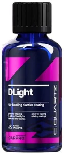 CarPro CQuartz DLight ampliado