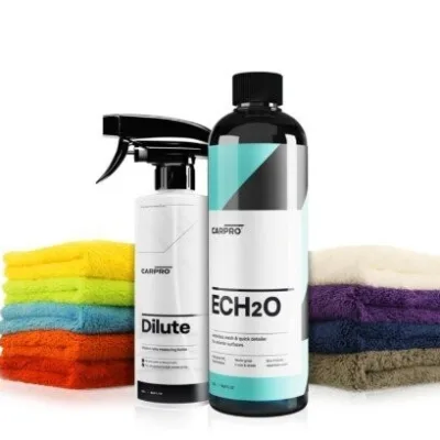 CarPro Ech2O 500ml + 9x  Stark Soft Touch + Carpro Dilute  500ml