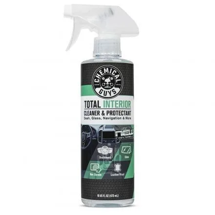 Chemical Guys Total Limpiador y protector de interiores NEW CAR SMELL 473 ml ampliado