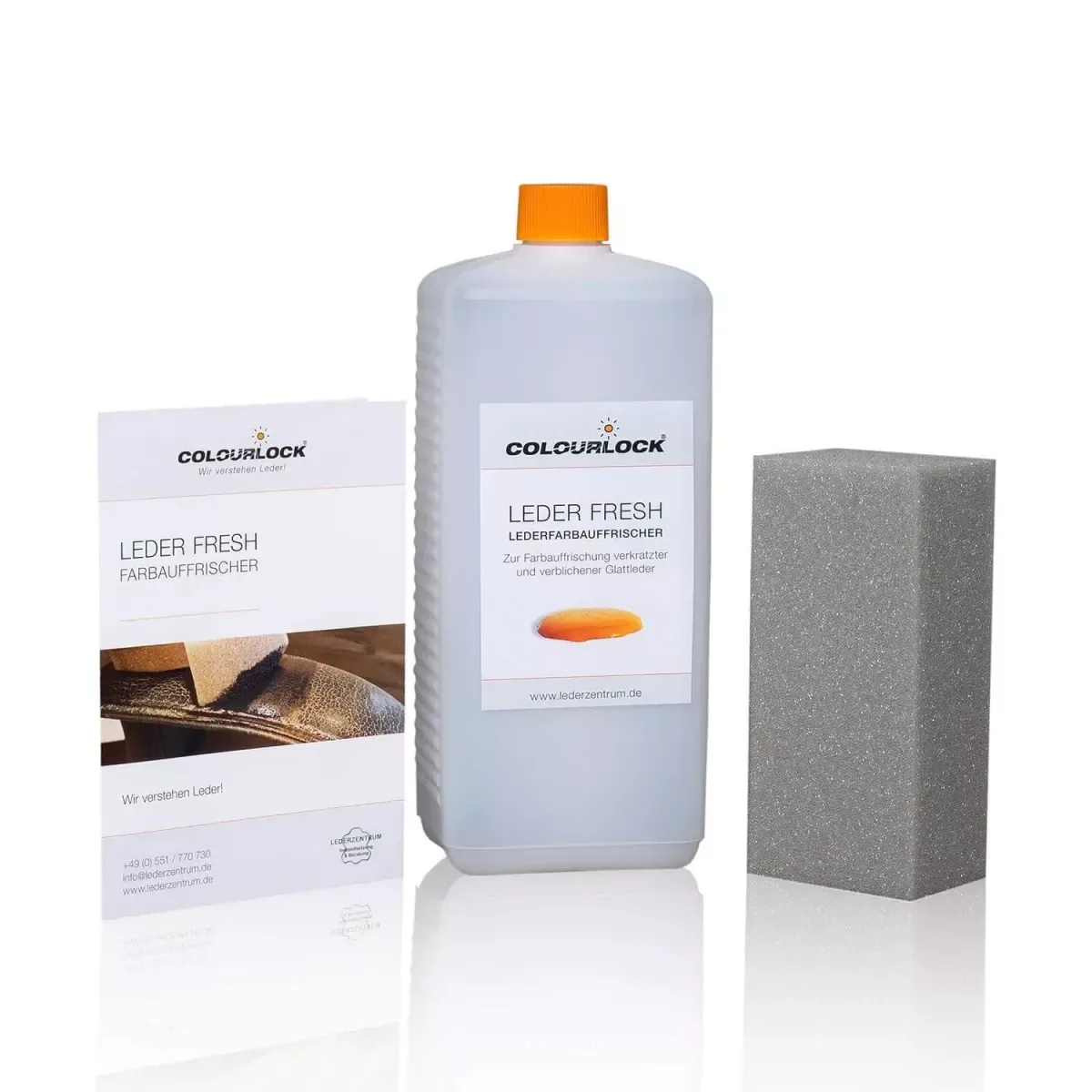 Colourlock Leder Fresh Negro 1 L ampliado