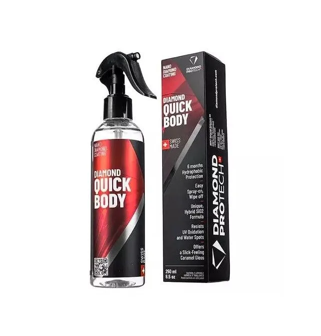 Diamond ProTech DIAMOND QUICK BODY Recubrimiento SiO2 en spray 250 ml ampliado