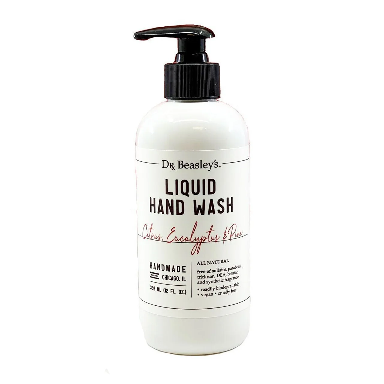 Dr. Beasley Citrus Eucalyptus and Pine Liquid Hand Wash 360 ml ampliado