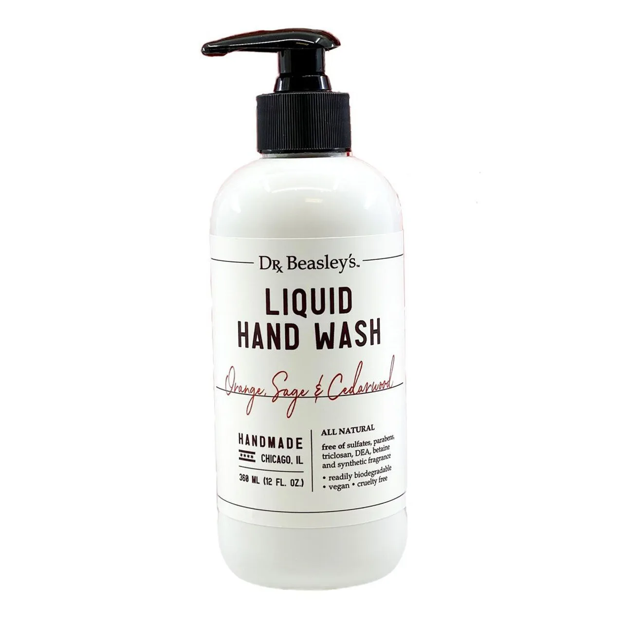 Dr. Beasley Orange Sage and Cedarwood Liquid Hand Wash 360 ml ampliado