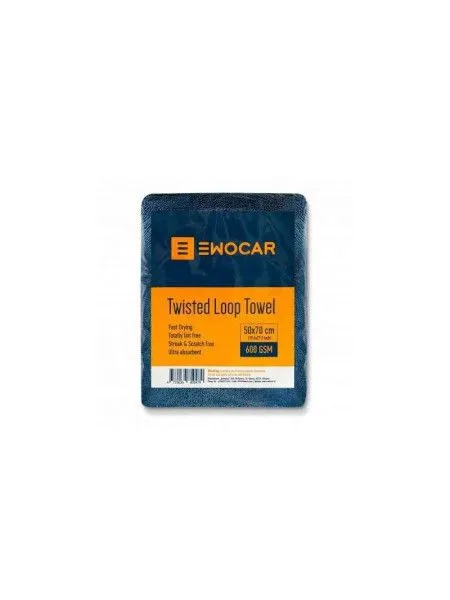 Ewocar Twisted Loop Toalla de secado ampliado