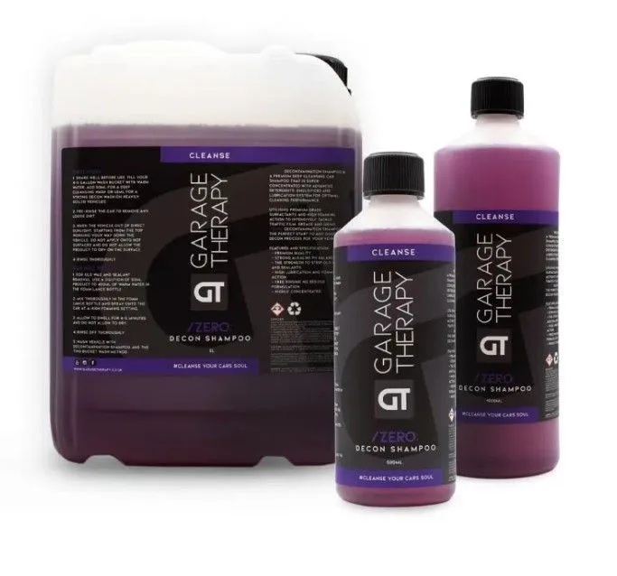 Garage Therapy Zero Decon Shampoo 1 L ampliado